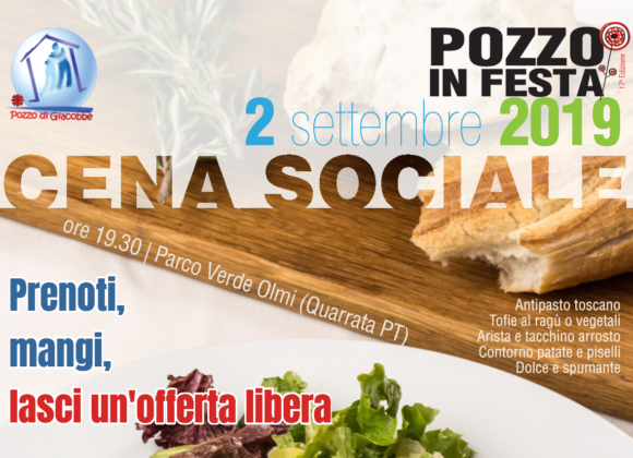 volantino cena sociale