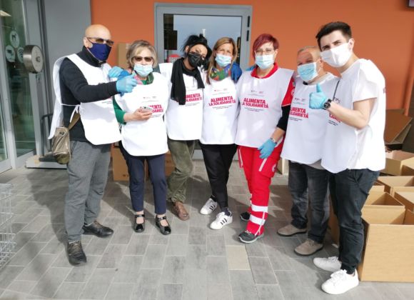 I risultati della raccolta alimentare per Caritas ed Emporio
