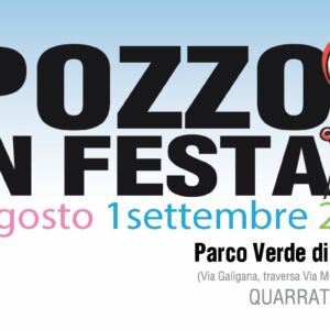 Torna Pozzo in Festa! Al Parco Verde dal 26 Agosto al 1 Settembre