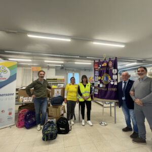 IMG_5592 “Zaino sospeso”: il Lion’s Club sostiene l’Emporio Sociale