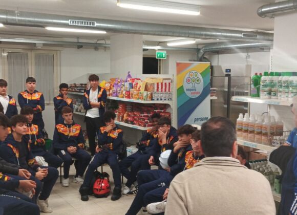 Quando lo sport incontra la solidarietà: l’Olimpia Quarrata all’Emporio Sociale