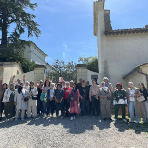 I corsi di italiano in visita a Villa la Magia