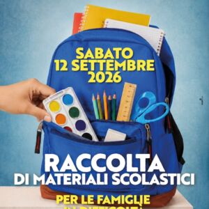 Torna la raccolta di materiale scolastico alla Coop sabato 12 settembre